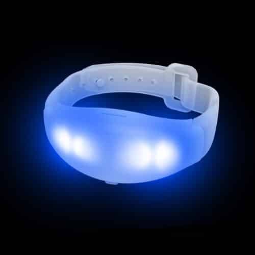 Ayarlanabilir Silikon LED bilezikler